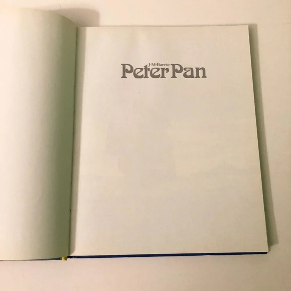 Vtg 1985  Peter Pan J M Barrie Dean Hardcover Book Neil Grant - Picture 7 of 16